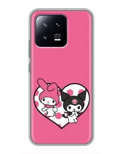 Чохол для Xiaomi 13 з картинкою «Kuromi та My Melody» Чохол для Xiaomi 13 з картинкою «Kuromi та My Melody»