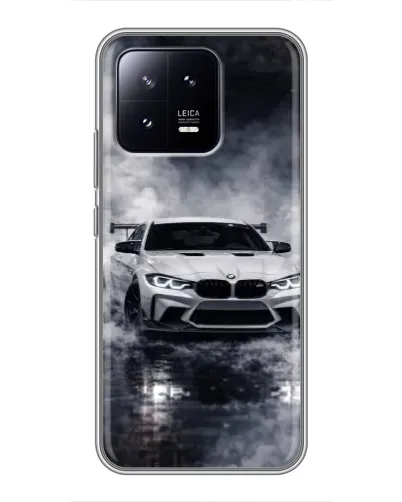 Чохол для Xiaomi 13 з картинкою «BMW крізь туман»