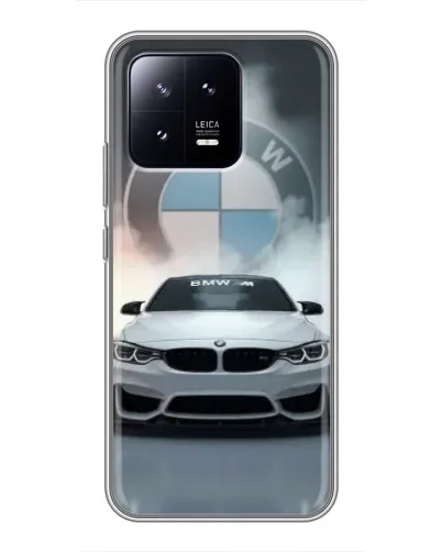 Чехол для Xiaomi 13 с картинкой «BMW в белом дыму» Чехол для Xiaomi 13 с картинкой «BMW в белом дыму»
