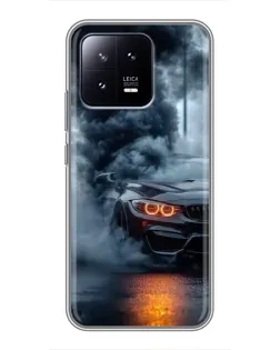 Чехол для Xiaomi 13 с картинкой «BMW M-Power — абстракция» Чехол для Xiaomi 13 с картинкой «BMW M-Power — абстракция»