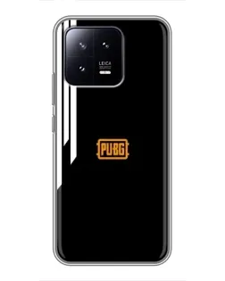 Чохол для Xiaomi 13 з картинкою «PUBG — вертикальні лінії»