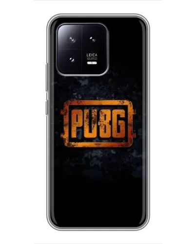 Чохол для Xiaomi 13 з картинкою «PUBG — золотий логотип» Чохол для Xiaomi 13 з картинкою «PUBG — золотий логотип»