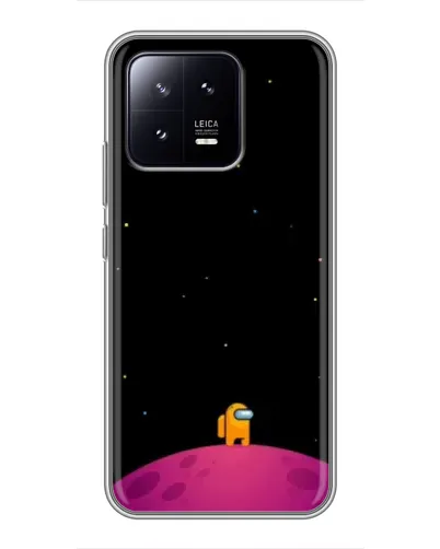Чохол для Xiaomi 13 з картинкою «Самотній герой на планеті»