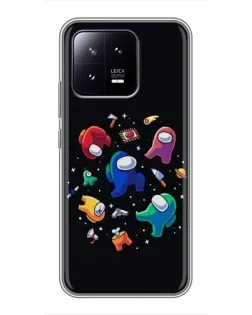 Чохол для Xiaomi 13 з картинкою «Among Us космос» Чохол для Xiaomi 13 з картинкою «Among Us космос»