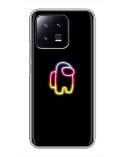 Чохол для Xiaomi 13 з картинкою «Among Us градієнт» Чохол для Xiaomi 13 з картинкою «Among Us градієнт»