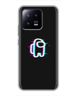 Чохол для Xiaomi 13 з картинкою «Among Us неон» Чохол для Xiaomi 13 з картинкою «Among Us неон»