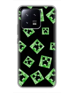 Чохол для Xiaomi 13 з картинкою «Паттерн з кріперами»