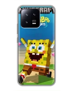 Чохол для Xiaomi 13 з картинкою «Губка Боб Minecraft» Чохол для Xiaomi 13 з картинкою «Губка Боб Minecraft»