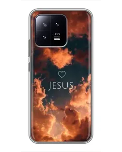 Чохол для Xiaomi 13 з картинкою «Сяйво Імені Jesus»