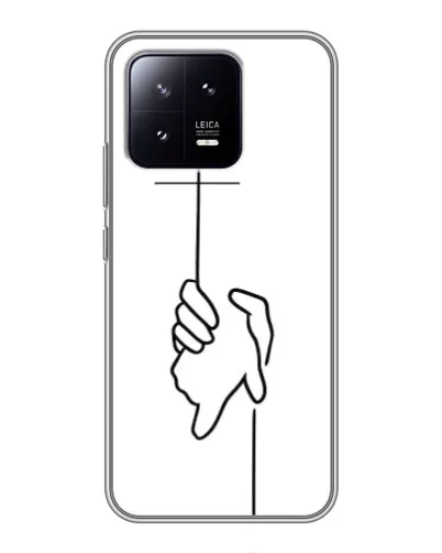 Чохол для Xiaomi 13 з картинкою «Рука тримає» Чохол для Xiaomi 13 з картинкою «Рука тримає»