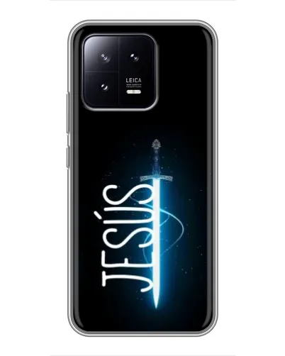 Чохол для Xiaomi 13 з картинкою «Меч Духа Jesus» Чохол для Xiaomi 13 з картинкою «Меч Духа Jesus»