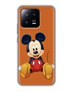 Чехол для Xiaomi 13 с картинкой «Микки отдыхает»