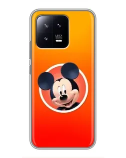 Чехол для Xiaomi 13 с картинкой «Mickey в круге»