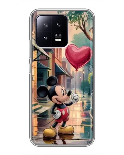 Чехол для Xiaomi 13 с картинкой «Микки и шарик-сердце» Чехол для Xiaomi 13 с картинкой «Микки и шарик-сердце»