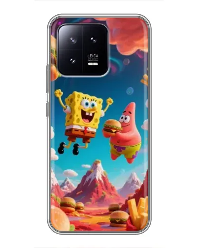 Чехол для Xiaomi 13 с картинкой «Космический фастфуд» Чехол для Xiaomi 13 с картинкой «Космический фастфуд»