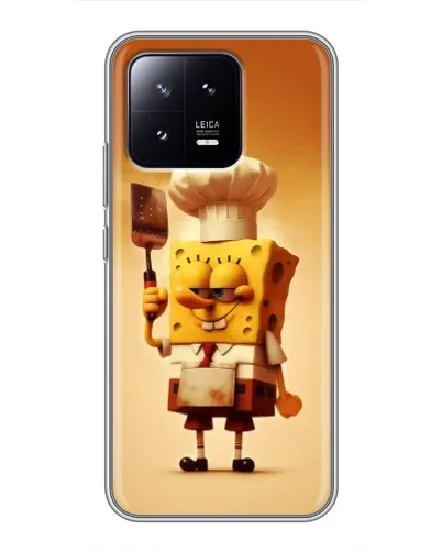 Чехол для Xiaomi 13 с картинкой «Губка Боб повар» Чехол для Xiaomi 13 с картинкой «Губка Боб повар»