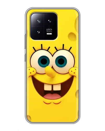 Чехол для Xiaomi 13 с картинкой «Губка Боб улыбка» Чехол для Xiaomi 13 с картинкой «Губка Боб улыбка»