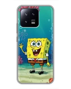Чехол для Xiaomi 13 с картинкой «Подводный привет»