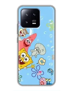 Чехол для Xiaomi 13 с картинкой «Веселые пузырьки»
