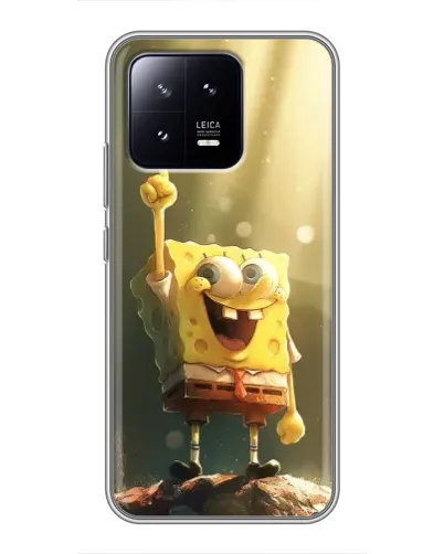 Чехол для Xiaomi 13 с картинкой «Сияющий Спанч Боб» Чехол для Xiaomi 13 с картинкой «Сияющий Спанч Боб»