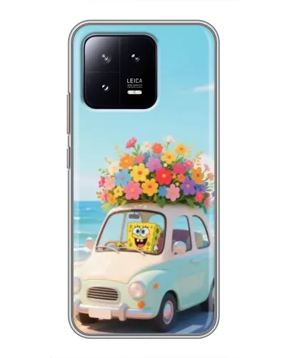 Чехол для Xiaomi 13 с картинкой «Автомобильное путешествие» Чехол для Xiaomi 13 с картинкой «Автомобильное путешествие»