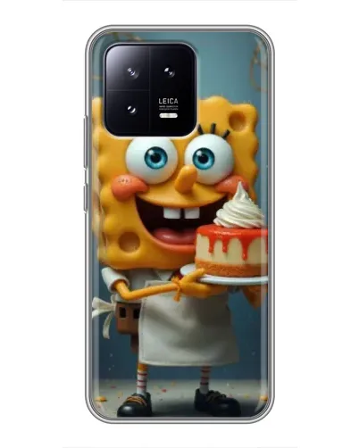 Чехол для Xiaomi 13 с картинкой «Повар Спанч Боб» Чехол для Xiaomi 13 с картинкой «Повар Спанч Боб»
