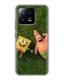 Чохол для Xiaomi 13 з картинкою «Друзі на галявині» Чохол для Xiaomi 13 з картинкою «Друзі на галявині»