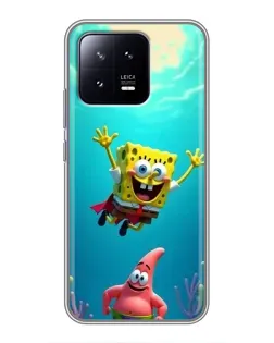 Чохол для Xiaomi 13 з картинкою «Спанч Боб під водою» Чохол для Xiaomi 13 з картинкою «Спанч Боб під водою»