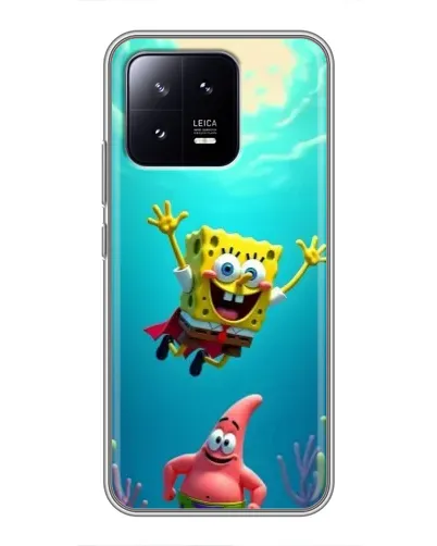 Чохол для Xiaomi 13 з картинкою «Спанч Боб під водою» Чохол для Xiaomi 13 з картинкою «Спанч Боб під водою»