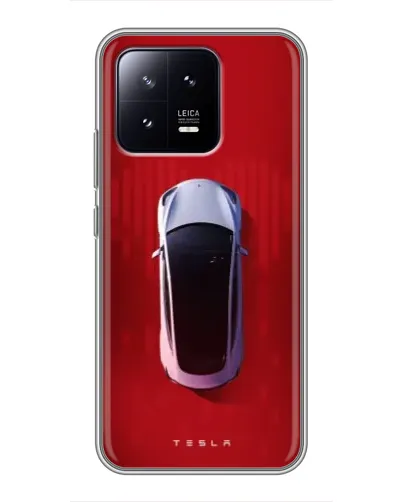 Чохол для Xiaomi 13 з картинкою «Tesla Top View» Чохол для Xiaomi 13 з картинкою «Tesla Top View»