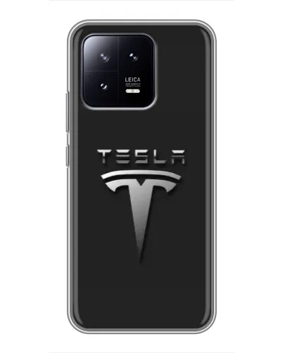 Чохол для Xiaomi 13 з картинкою «Сталевий логотип Tesla» Чохол для Xiaomi 13 з картинкою «Сталевий логотип Tesla»
