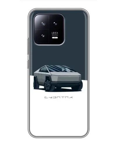 Чохол для Xiaomi 13 з картинкою «Сріблястий Cybertruck Tesla» Чохол для Xiaomi 13 з картинкою «Сріблястий Cybertruck Tesla»