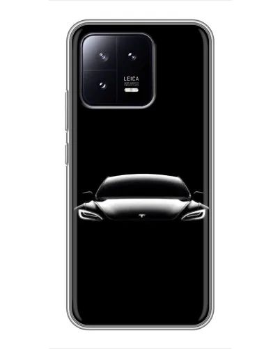 Чохол для Xiaomi 13 з картинкою «Фари Tesla Night» Чохол для Xiaomi 13 з картинкою «Фари Tesla Night»
