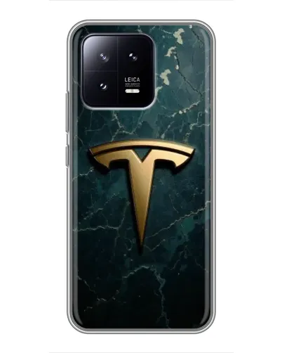 Чохол для Xiaomi 13 з картинкою «Мармурова Tesla Gold» Чохол для Xiaomi 13 з картинкою «Мармурова Tesla Gold»