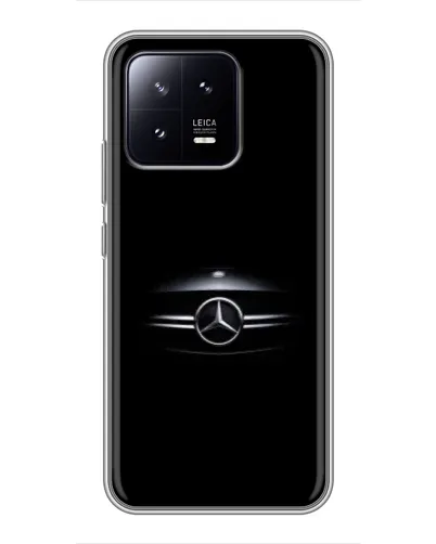 Чохол для Xiaomi 13 з картинкою «Mercedes — абстрактні лінії»