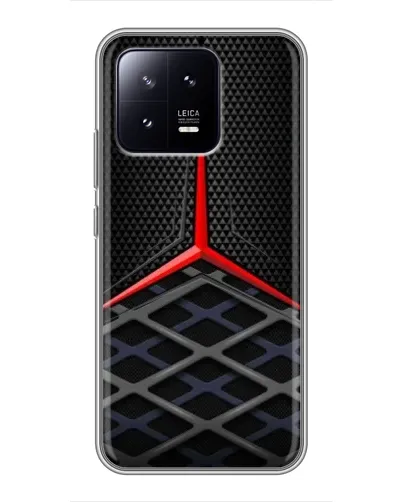 Чохол для Xiaomi 13 з картинкою «Mercedes Carbon Grid»