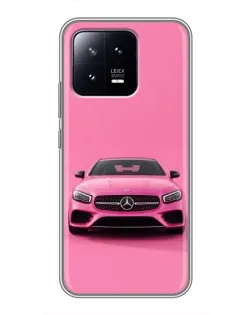 Чехол для Xiaomi 13 с картинкой «Розовый Mercedes AMG» Чехол для Xiaomi 13 с картинкой «Розовый Mercedes AMG»