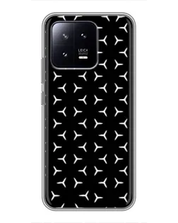 Чехол для Xiaomi 13 с картинкой «Mercedes паттерн звезд» Чехол для Xiaomi 13 с картинкой «Mercedes паттерн звезд»