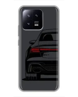 Чохол для Xiaomi 13 з картинкою «Задня частина Audi — арт»