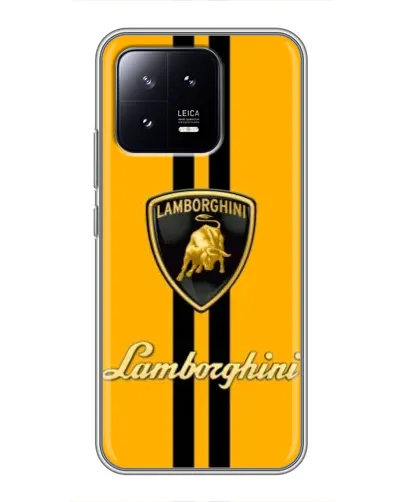 Чохол для Xiaomi 13 з картинкою «Lamborghini Stripe жовтий» Чохол для Xiaomi 13 з картинкою «Lamborghini Stripe жовтий»