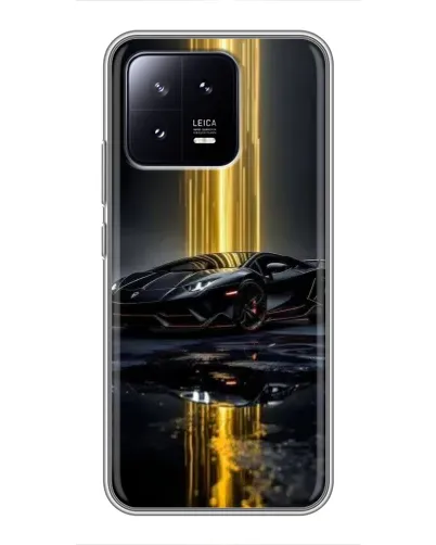 Чохол для Xiaomi 13 з картинкою «Нічний Lamborghini драйв» Чохол для Xiaomi 13 з картинкою «Нічний Lamborghini драйв»