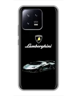 Чохол для Xiaomi 13 з картинкою «Логотип Lamborghini класика» Чохол для Xiaomi 13 з картинкою «Логотип Lamborghini класика»