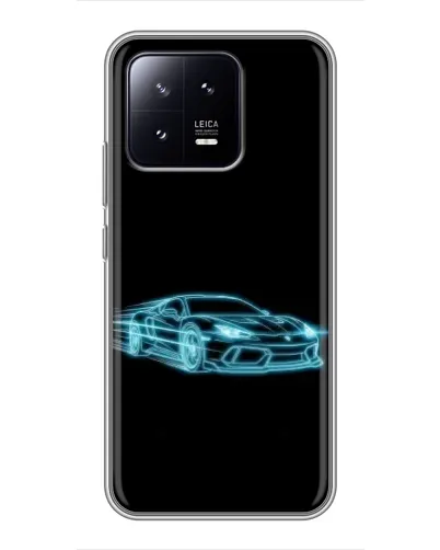 Чохол для Xiaomi 13 з картинкою «Неоновий контур Lamborghini» Чохол для Xiaomi 13 з картинкою «Неоновий контур Lamborghini»