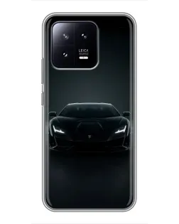 Чохол для Xiaomi 13 з картинкою «Чорний Lamborghini Aventador» Чохол для Xiaomi 13 з картинкою «Чорний Lamborghini Aventador»