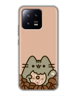 Чехол для Xiaomi 13 с картинкой «Кофейный Пушин»