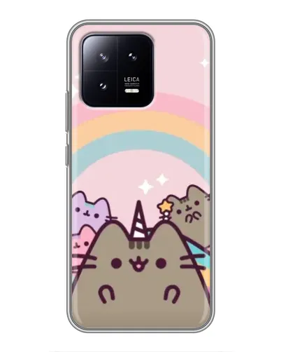 Чехол для Xiaomi 13 с картинкой «Единорог Pusheen» Чехол для Xiaomi 13 с картинкой «Единорог Pusheen»