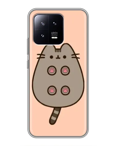 Чехол для Xiaomi 13 с картинкой «Пушин пузиком кверху» Чехол для Xiaomi 13 с картинкой «Пушин пузиком кверху»