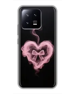 Чохол для Xiaomi 13 з картинкою «Димчасте серце» Чохол для Xiaomi 13 з картинкою «Димчасте серце»