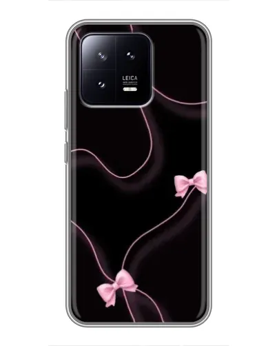 Чохол для Xiaomi 13 з картинкою «Рожеві стрічки»