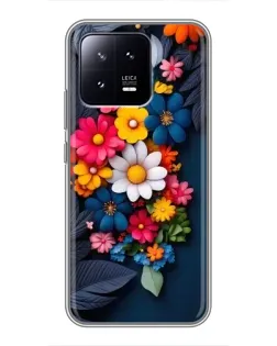 Чохол для Xiaomi 13 з картинкою «Квіткова феєрія»